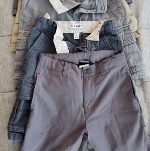 5 pc Under Armour Shorts Set of 5 Pairs Sizes 6 and 7 Boys.